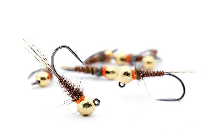 20pcs Fly Fishing Hooks Premium Barbless Fly Tying Jig Nymph Hook