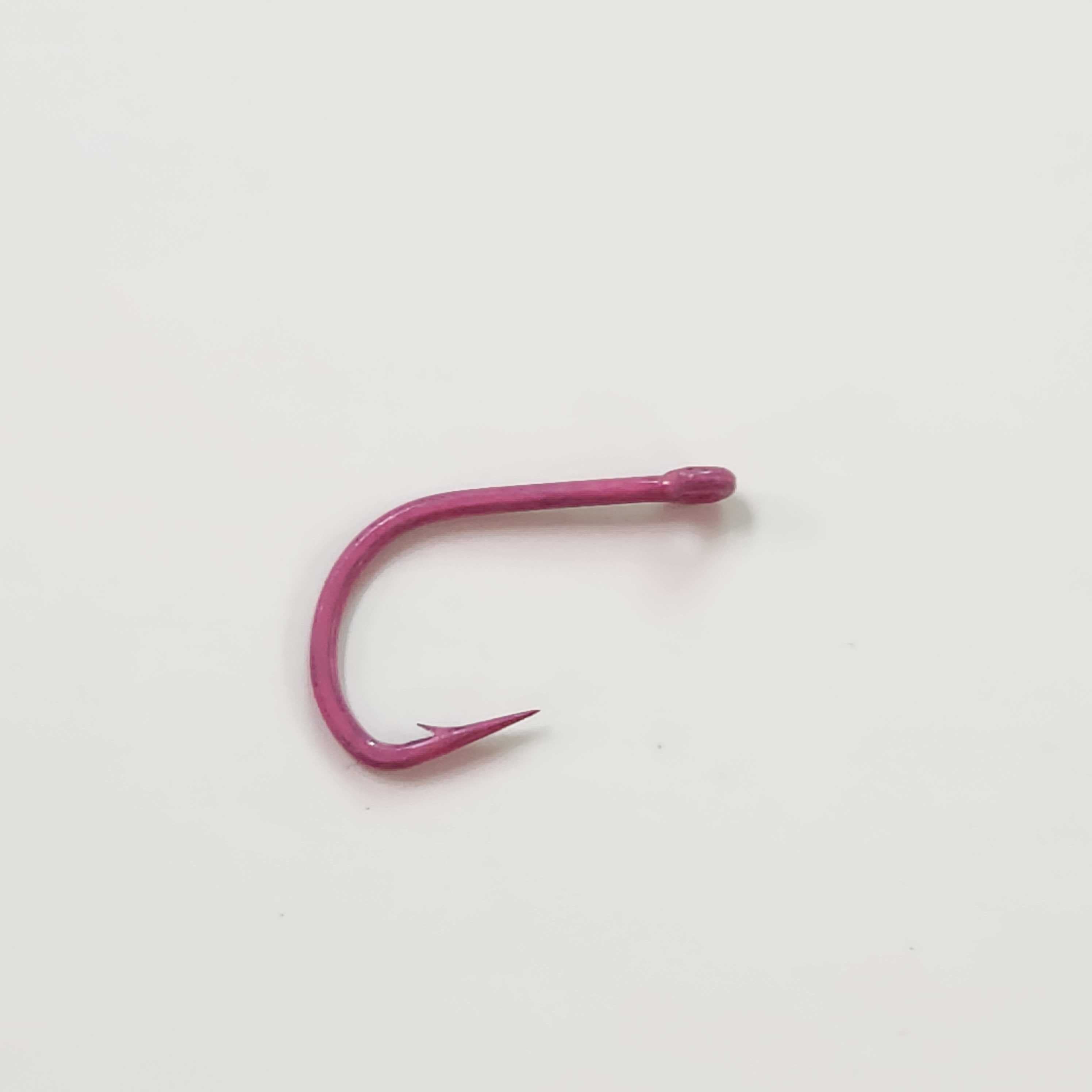 513HD Steelhead Egg Hook - matte pink | Daiichi | J Stockard