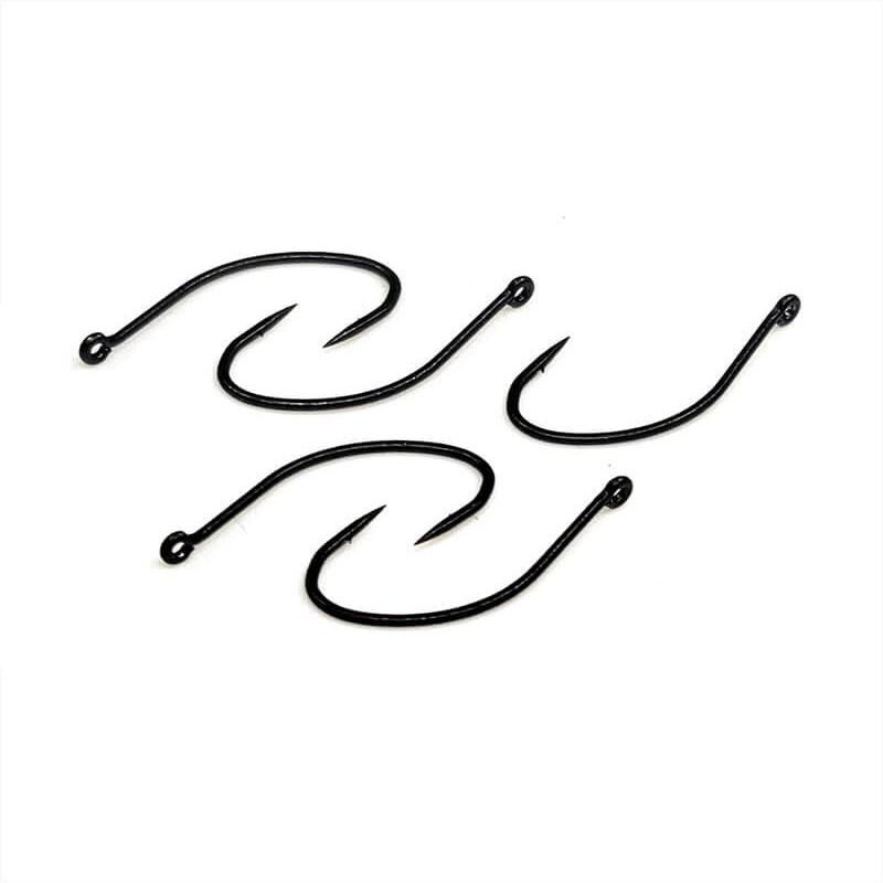 32403 fish hook loop PAYLAKER HOOKS 6/0 Ussery Catfish Pond light wire construction with an off White River Fly Shop All-Purpose