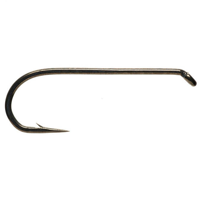 Mustad Beak/Octopus Fishing Hooks - Fine Wire, Forged Black Nickel, Size 1 - View #2