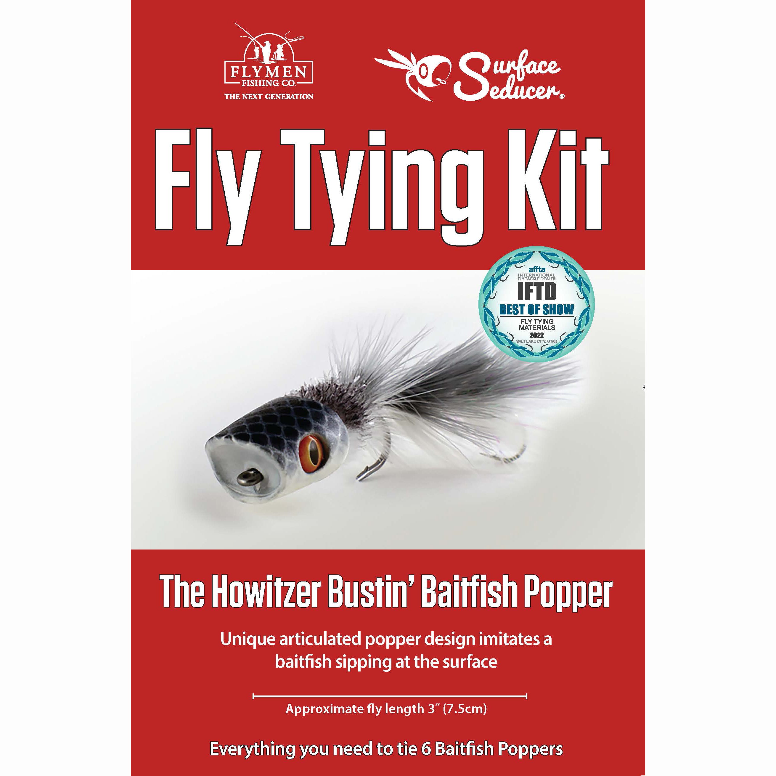 Howitzer Bustin' Baitfish Popper Flymen J Stockard