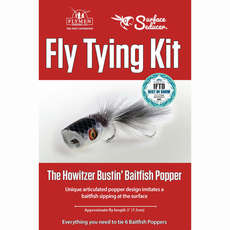 Fly Tying Kits - The Howitzer Bustin' Baitfish Popper