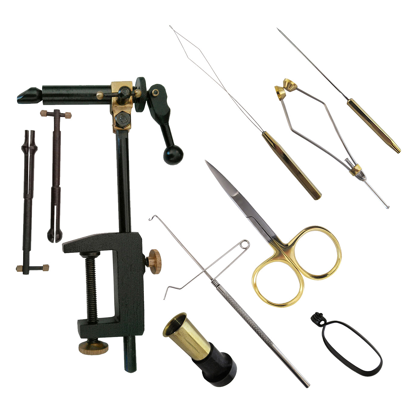 Fly Fishing Tool Kit With Waterproof Box Stream Forceps & Retractor &  Nipper&Fly