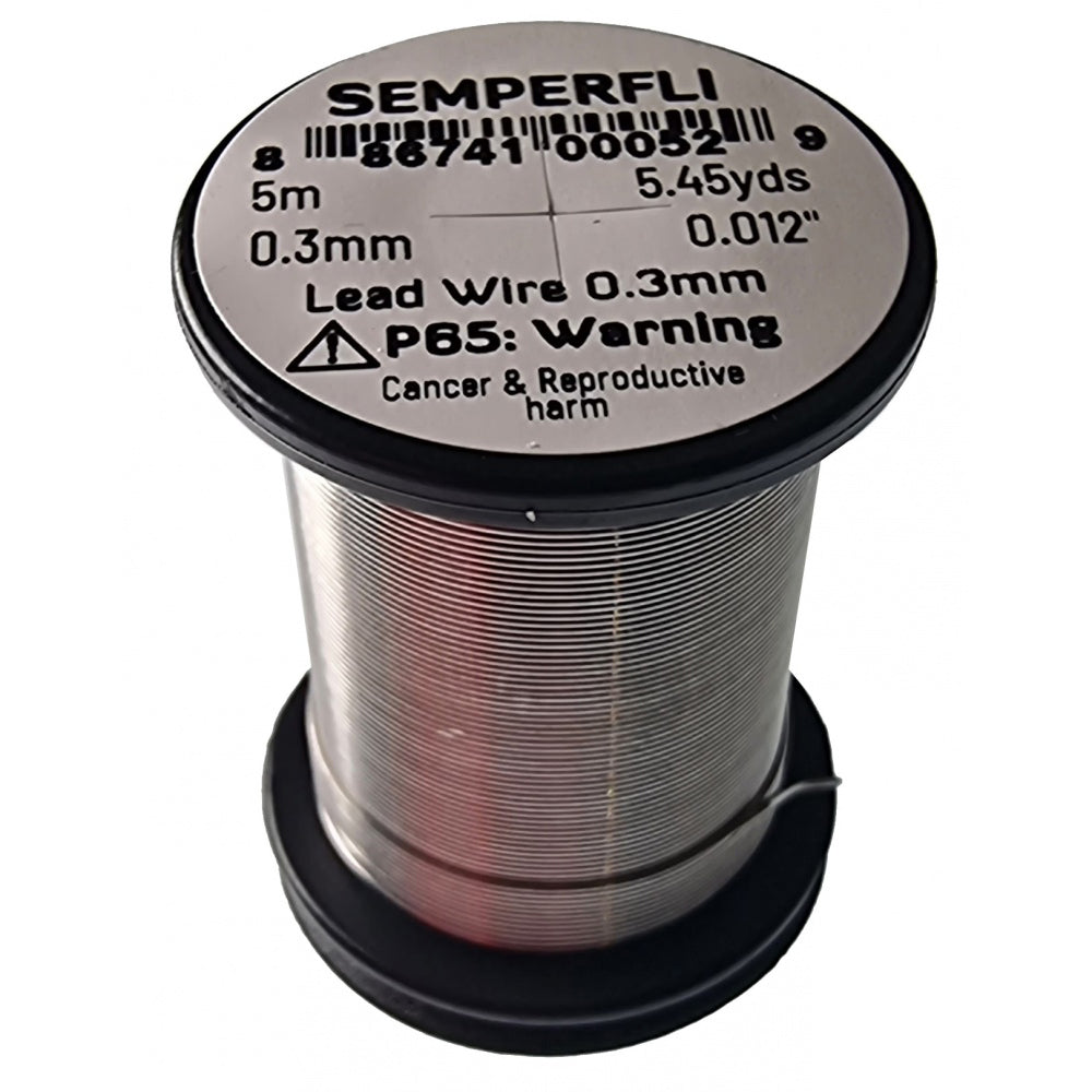 Semperfli 0.6mm Lead Wire Natural