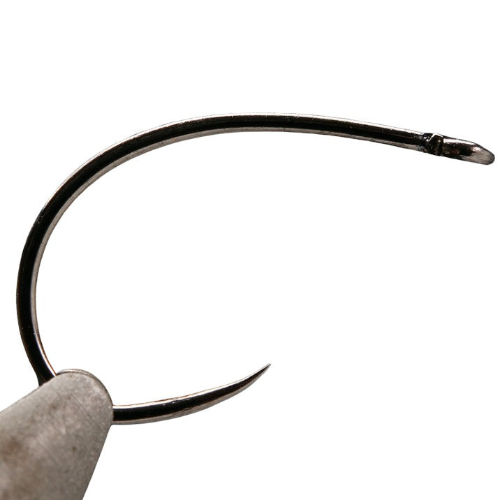 curved fishing hook Kona BC2 Barbless Nymph Emerger Shrimp Hooks Pound Test:40 jig it ensures everlasting reliability Barbed vs Barbless Hooks: