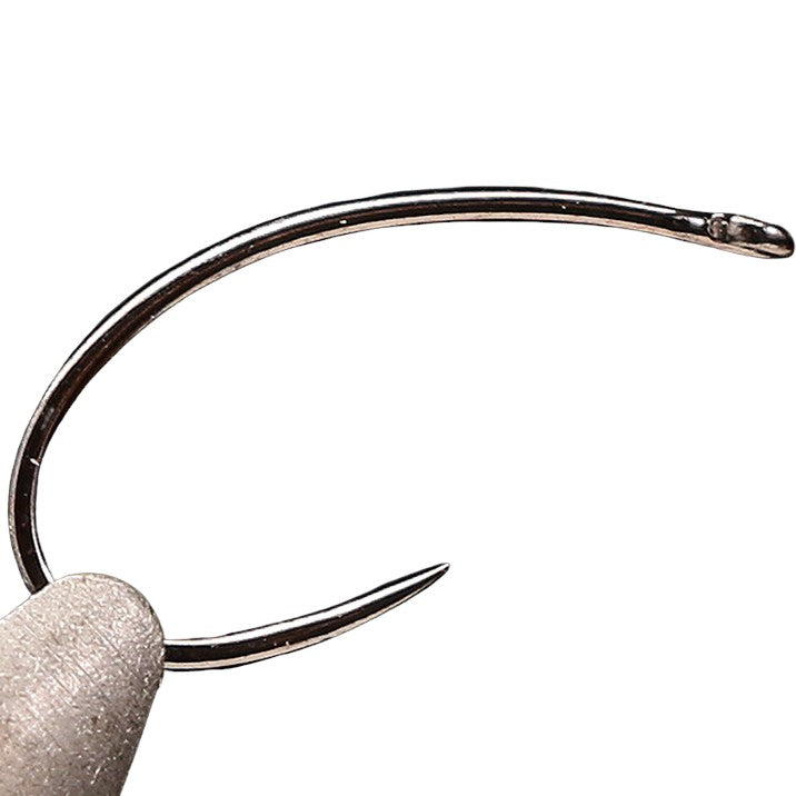 czech fly fishing hooks BC3 Curved Nymph Caddis Hook super salt plus lizard Best suited for tying Used Okuma Avenger AV-4000 Hook Size:2/0 (5 Pack)