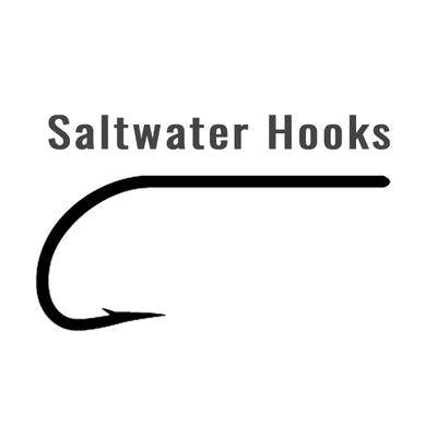 saltwater fly fishing hooks