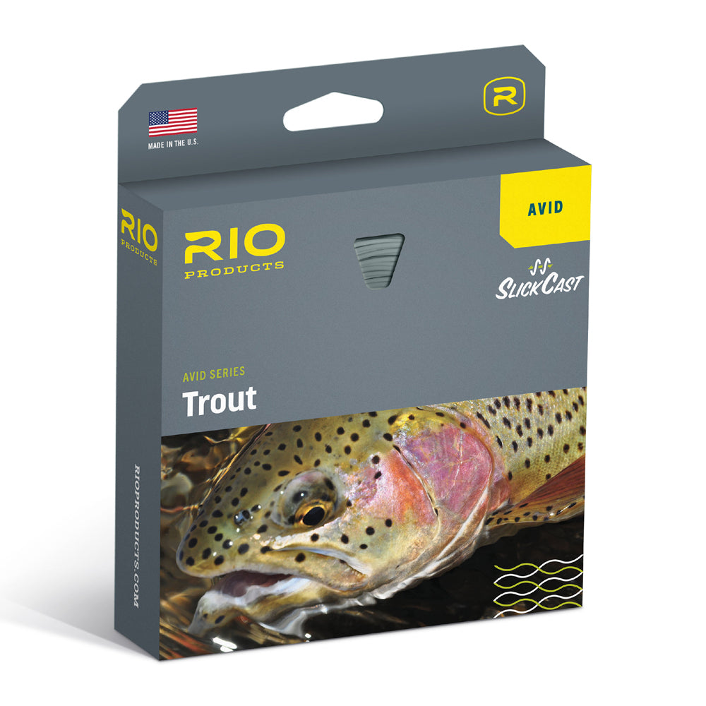RIO | Avid Trout Gold Fly Line - trout in various environments– J