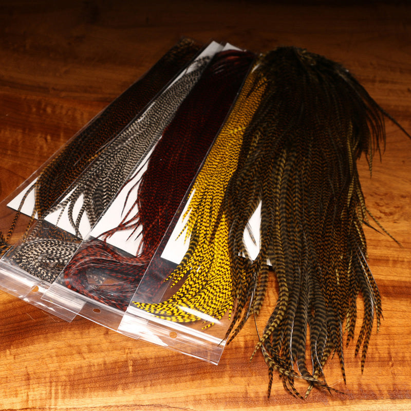 Dry Fly Grizzly Half Saddle Grade #1 | Keough | J Stockard