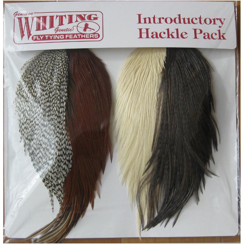 Whiting Farms | Introductory Hackle Pack Fly Tying Feathers– J