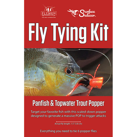 Fly Tying Kits - Panfish & Topwater Trout Popper