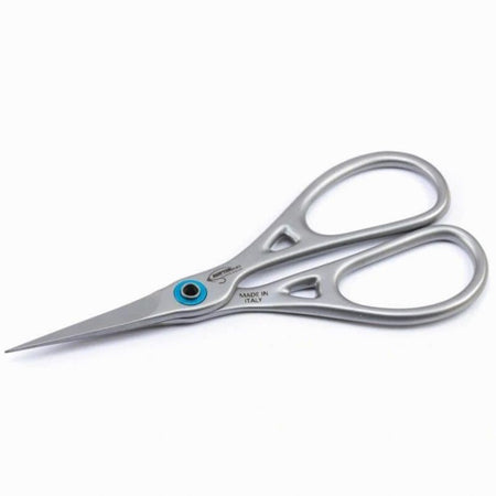 Ultimate Straight Long Blade Micro Serrated Edge Thin Point Scissors