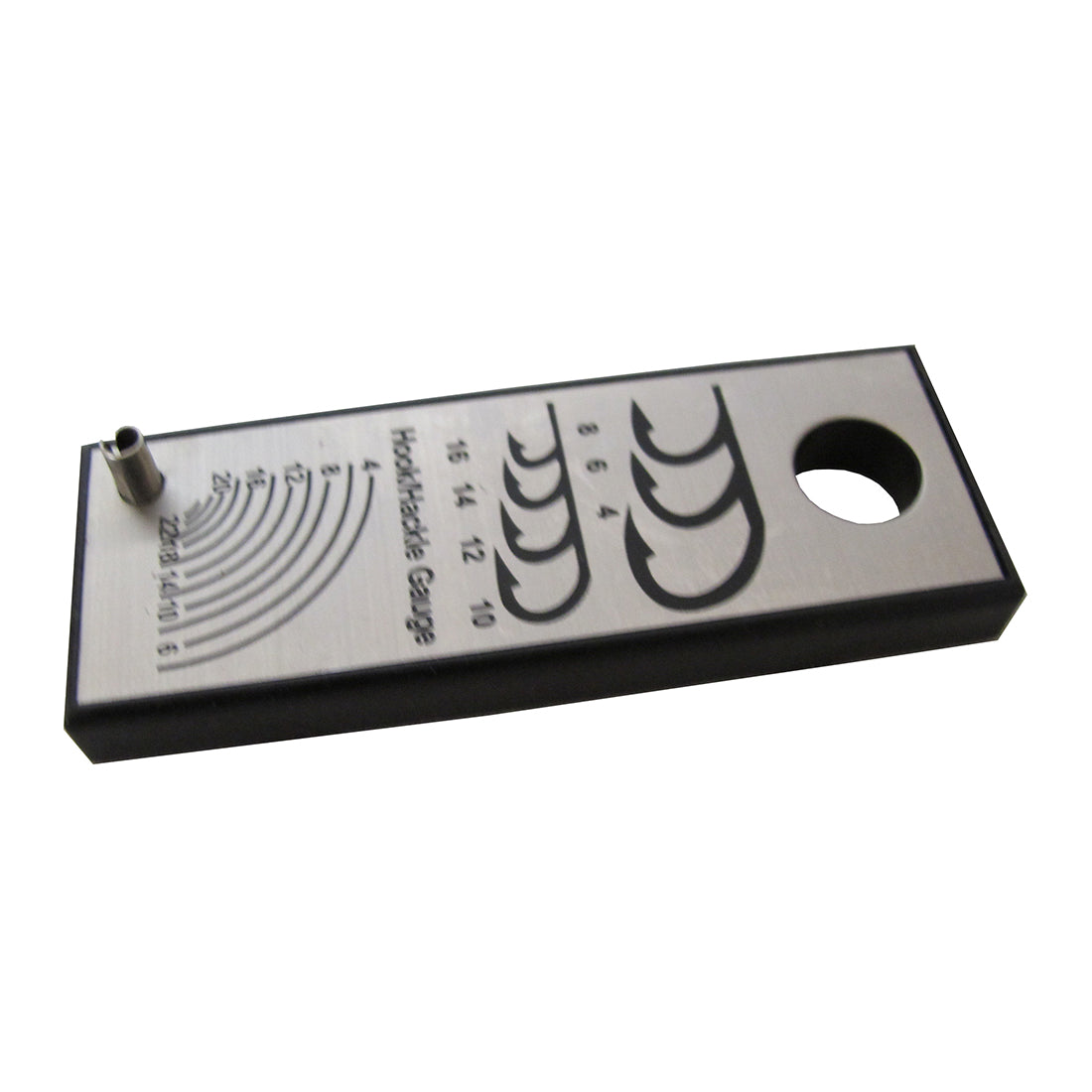 fake fish hook gauges Economical Hook and Hackle Gauge for Fly Tying