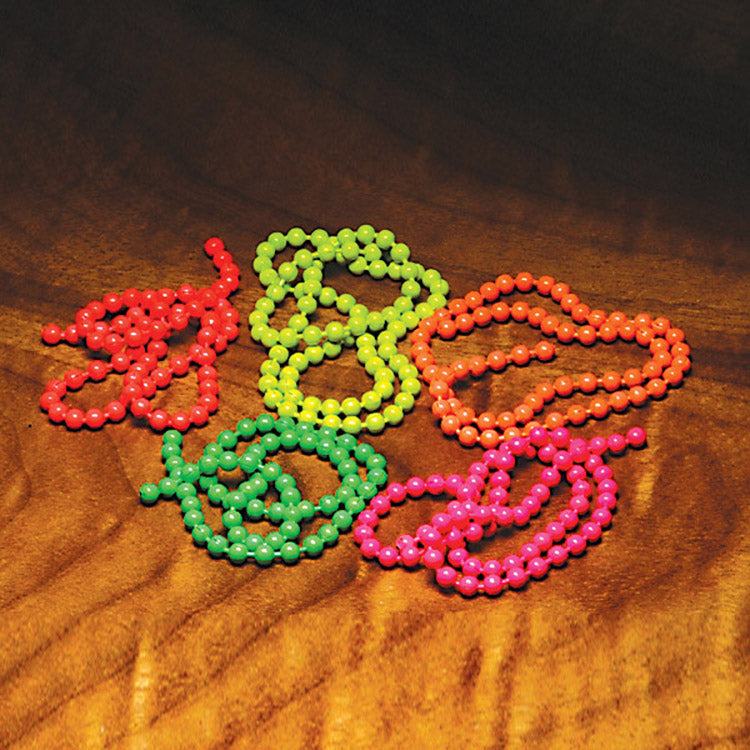 Fluorescent Bead Chain Eyes Beads Hareline J Stockard