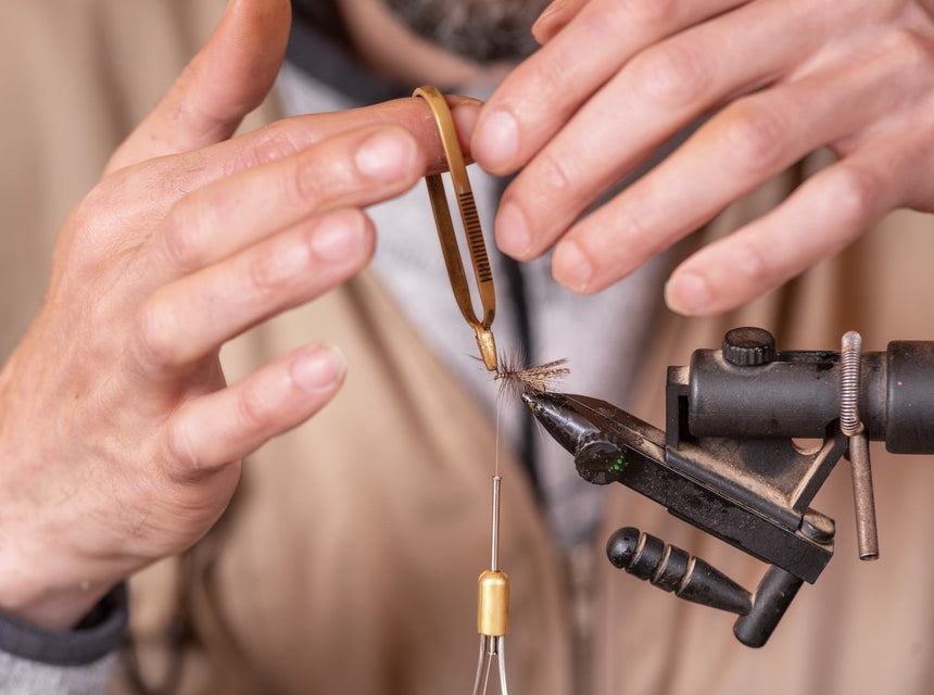 dry fly hackle 