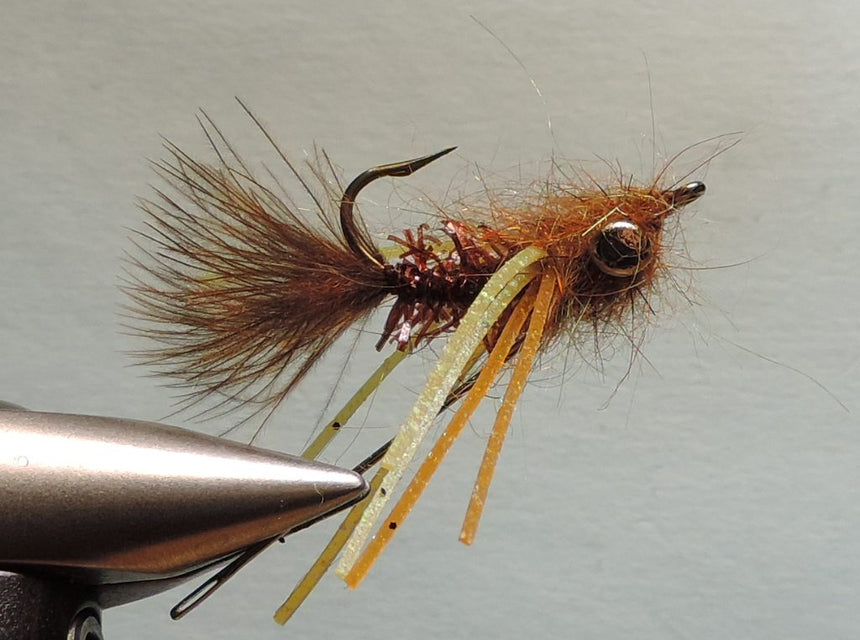 mk baby crayfish fly pattern