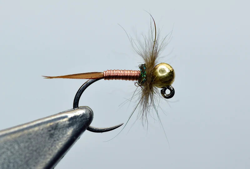 advanced wire ribbing fly tying