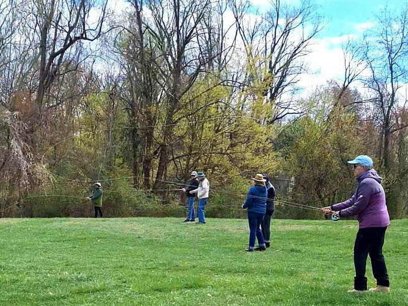 how to teach fly fishing