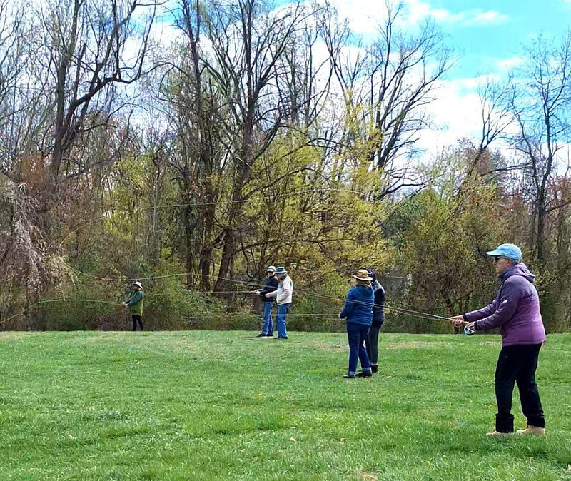 how to teach fly fishing