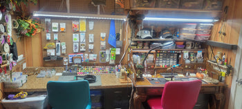 fly tying bench