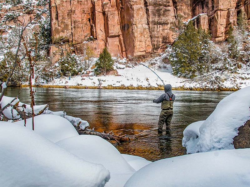 winter fly fishing