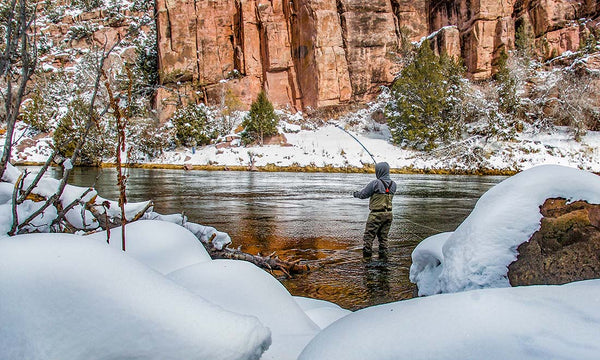 winter fly fishing