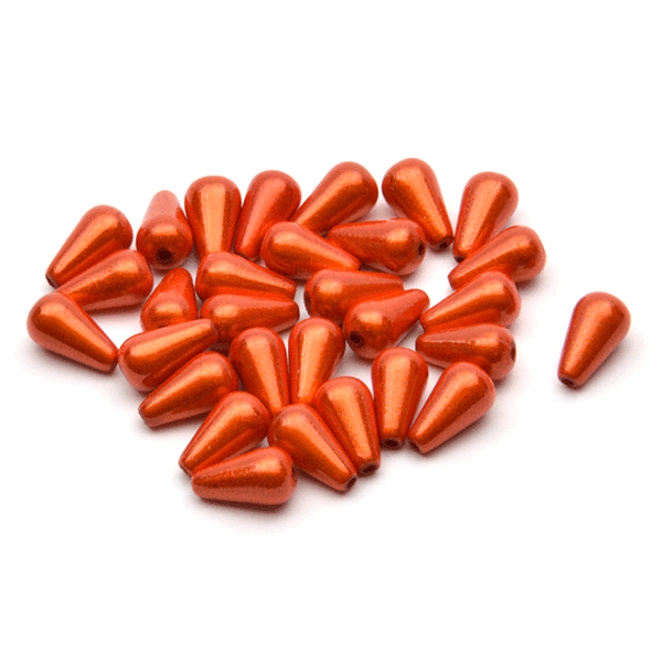 Teardrop Streamer Beads 6MM