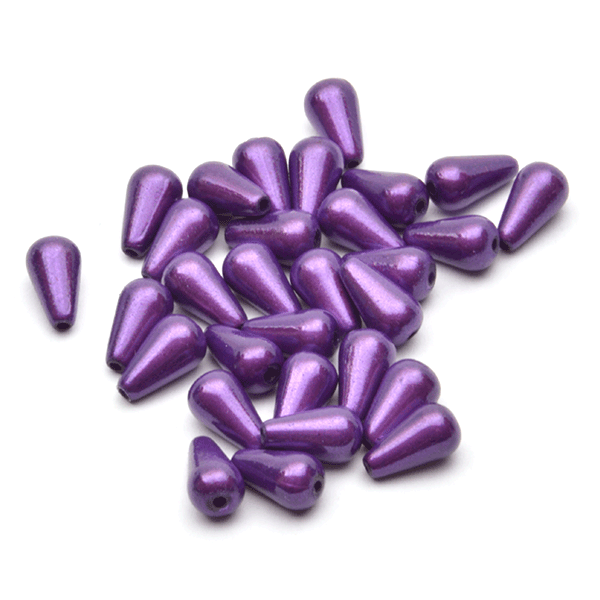 Teardrop Streamer Beads 6MM