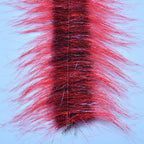 bright red / black