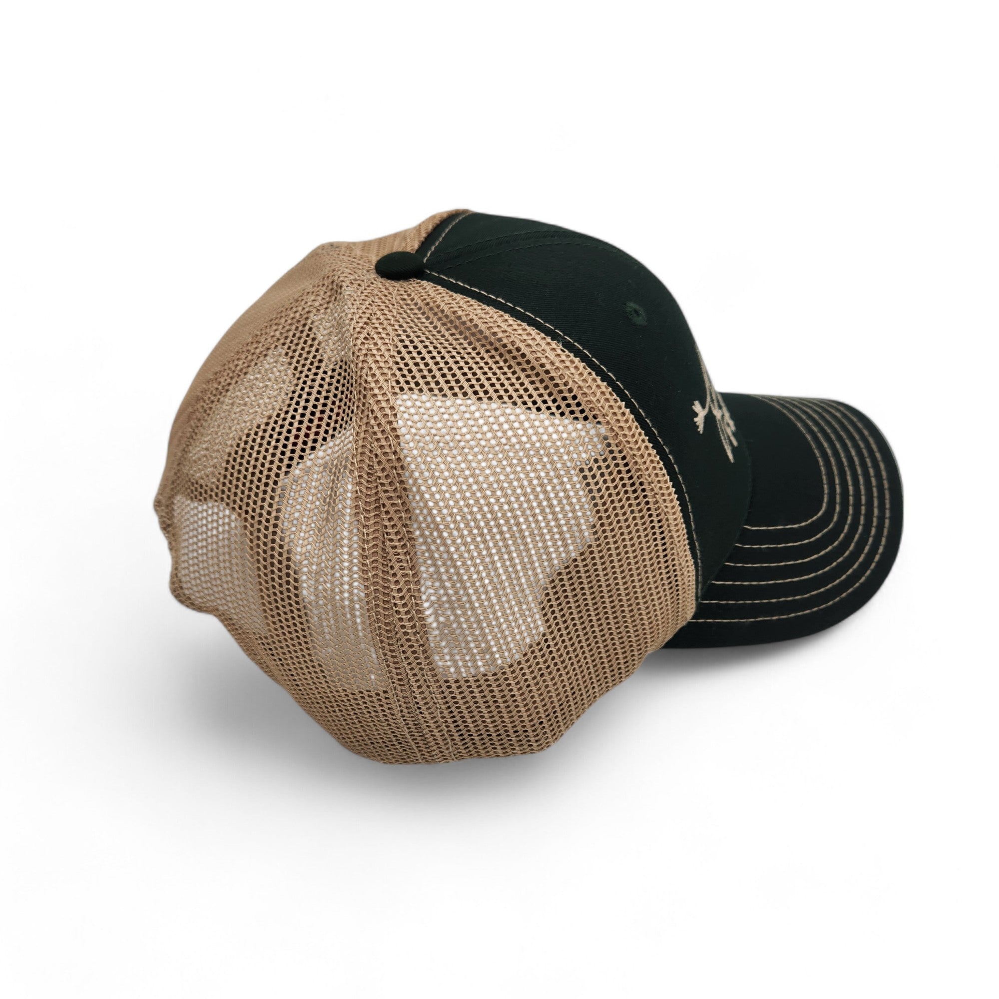 Signature Low Profile Trucker Hat - Green/Khaki – J. Stockard