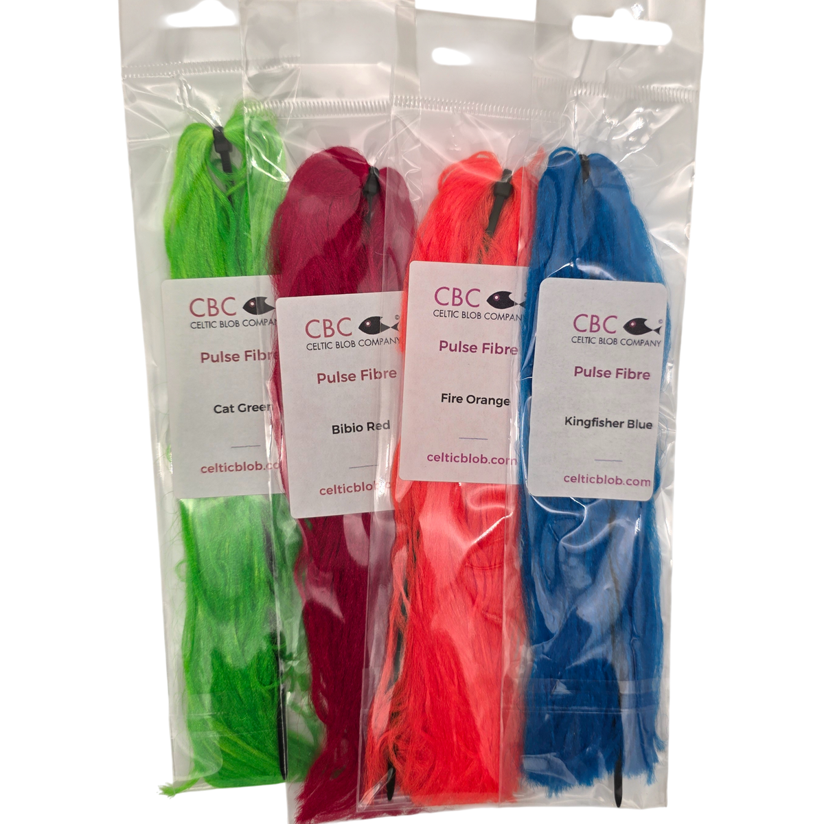 CBC Pulse Fibre – Vibrant Multi-Filament Fly Tying Material – J ...