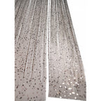 grey and silver flake
