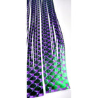 purple and peacock