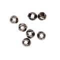 Tungsten Slotted Beads - Metallic