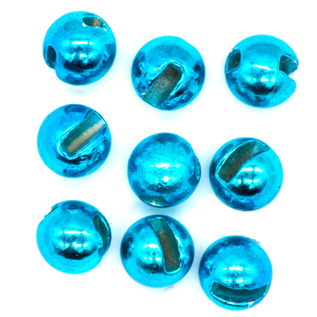 Hareline Slotted Tungsten Beads - 5/64 (2mm) Rainbow