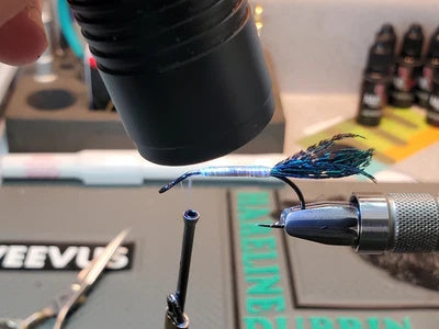 Tying Instructions - Step 1 - Bailes' Modern Muddler Minnow Variant