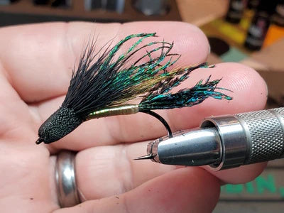 Tying Instructions - Step 8 - Bailes' Modern Muddler Minnow Variant