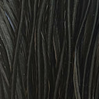dyed black