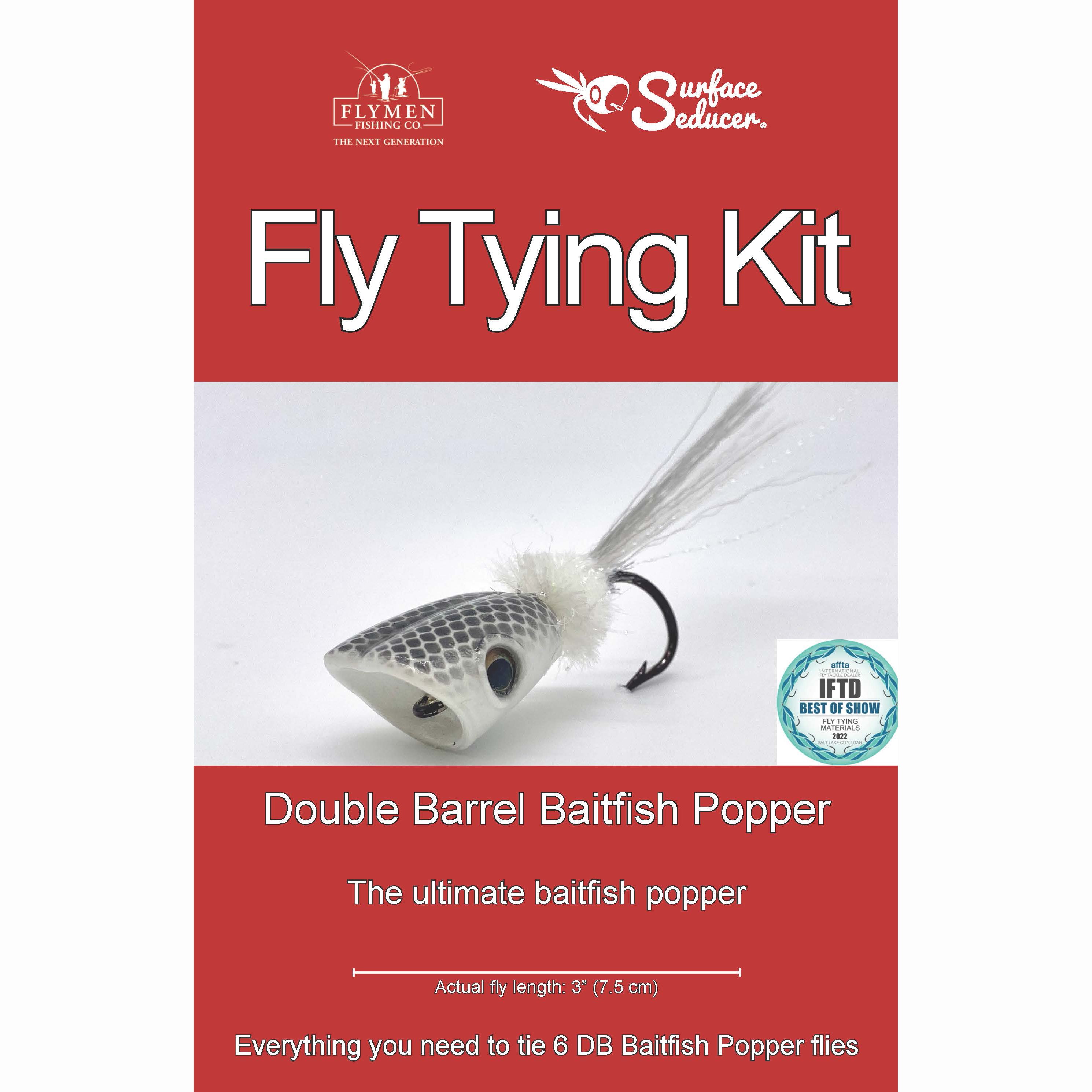 Flymen J Stockard Double Barrel Baitfish Popper Kit