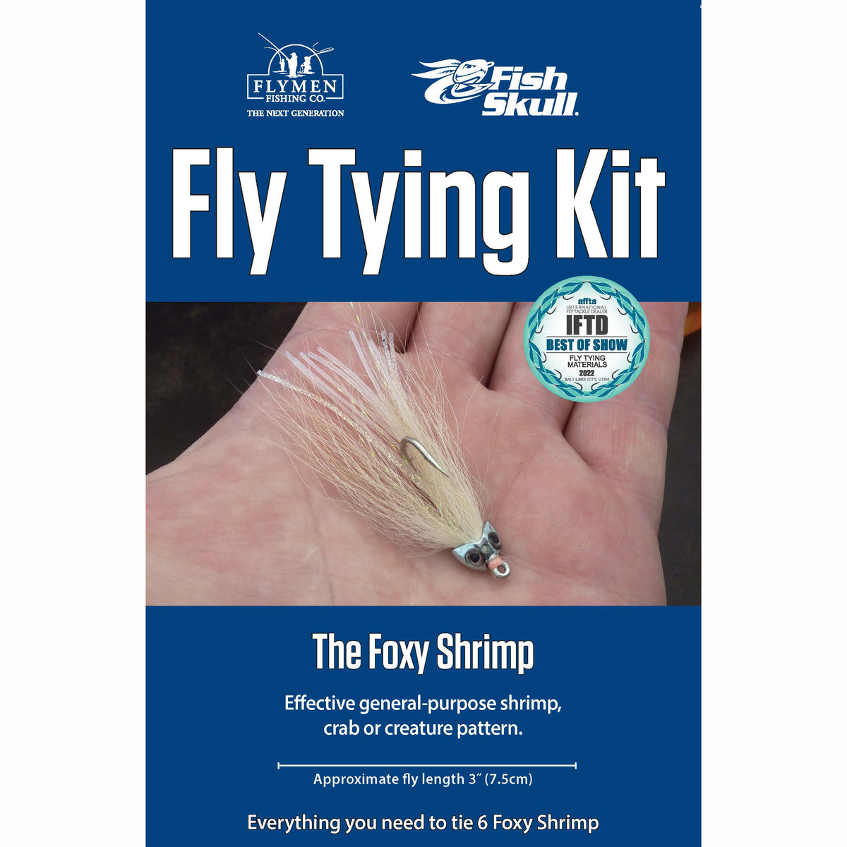 Fly Tying Kits The Foxy Shrimp Flymen Fishing