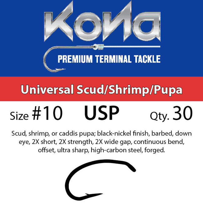 USP Universal Scud Shrimp Pupa Hook