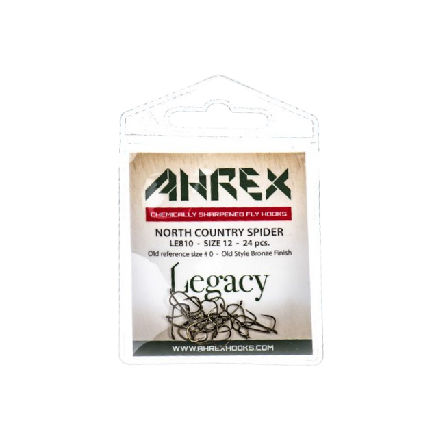 RED HOOK limited 激レア新品　44/100 Ahrex | LE810 North Country Spider Hook – Up-Eye Fly Hook