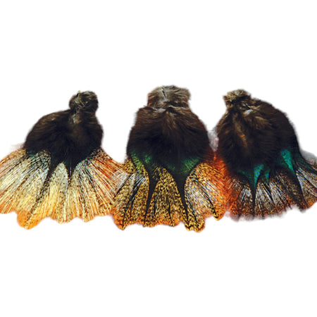 Large Assortment Rooster Hackle Flawed Feathers for Crafts Fly Tying  Materials Dyed and Natural Feathers for Earrings 30 Plus 3-8 
