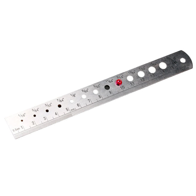 Bead Sizer and Measuring Ruler