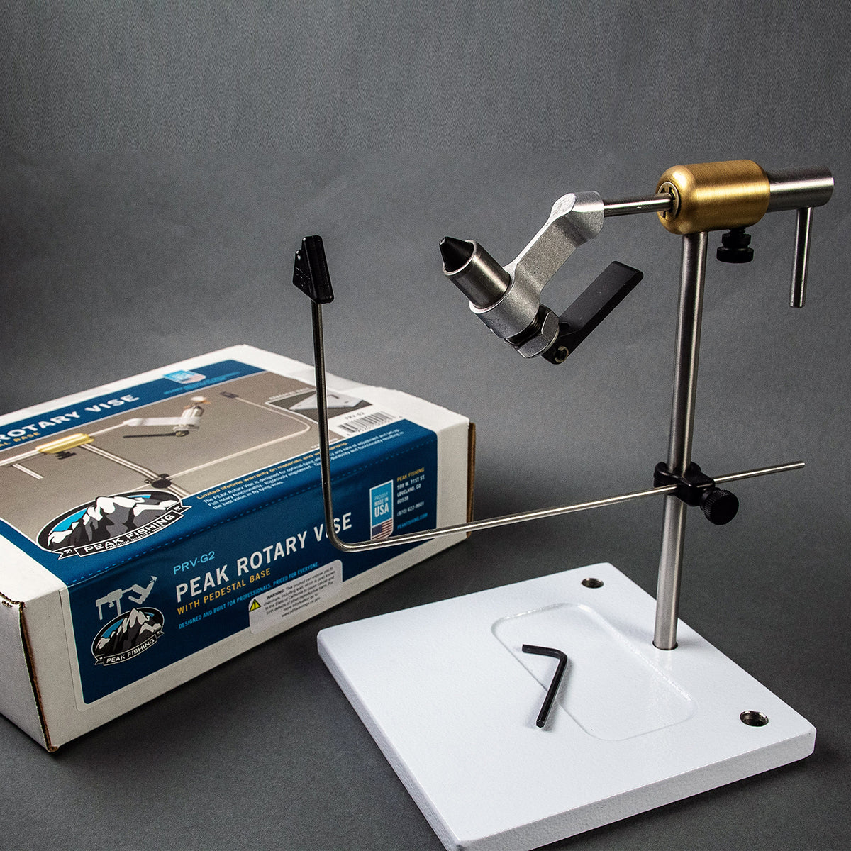 ルアー・フライ PEAK ROTARY VISE PEAK Rotary Vise for Fly Tying | JS Fly Supplies – J. Stockard Fly