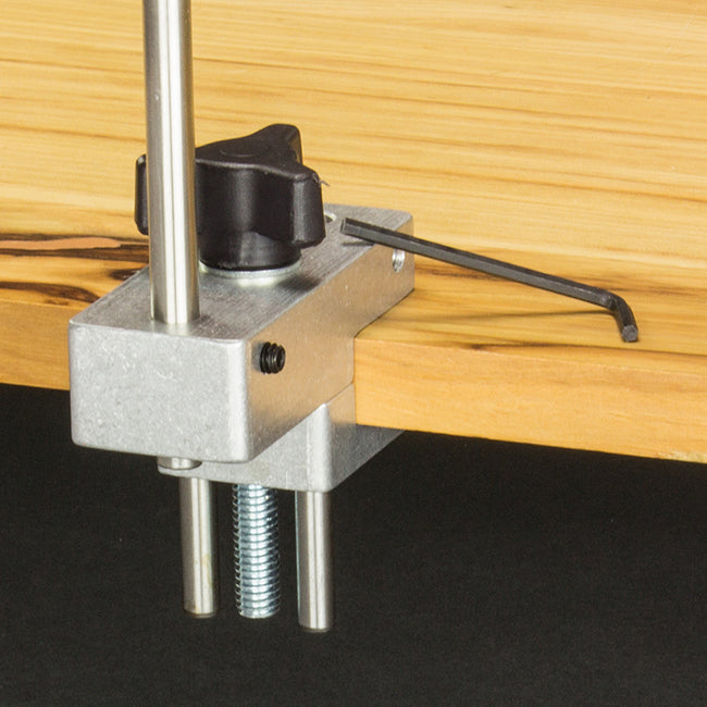 PEAK Rotary Vise with D-Arm & Material Clip