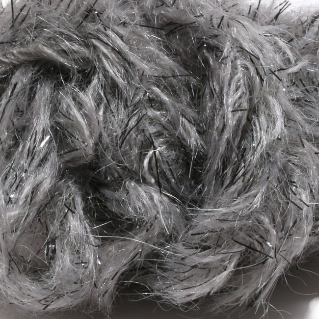 Speckled Black Mohair Scruff