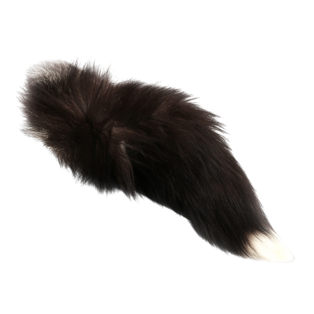 Complete Silver Fox Tail