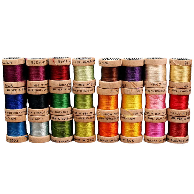 Ovale Pure Silk Floss, Thread, Au Ver a Soie