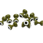 olive w/ white & black